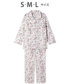 【ワコール/WACOAL】のワコール_リラックス&スリープ パジャマ 綿100%(本体) サテン 長袖 長ズボン ミントン レディース NDX555 /ワコール ホワイト|ID: prp329100004842718 ipo3291000000035838817