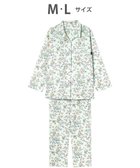 【ワコール/WACOAL】のワコール_リラックス&スリープ パジャマ 綿100%(本体) サテン 長袖 長ズボン ミントン レディース NDX555 /ワコール メロン|ID: prp329100004842718 ipo3291000000035873385