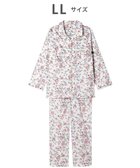 【ワコール/WACOAL】のワコール_リラックス&スリープ パジャマ 綿100%(本体) サテン 長袖 長ズボン ミントン レディース NDX555 /ワコール ホワイト|ID: prp329100004842719 ipo3291000000035816006