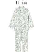 【ワコール/WACOAL】のワコール_リラックス&スリープ パジャマ 綿100%(本体) サテン 長袖 長ズボン ミントン レディース NDX555 /ワコール メロン|ID: prp329100004842719 ipo3291000000035873893