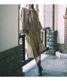 【自由区/JIYU-KU】の【SHIHOさん着用】ブライトリングツイード2タッククロップド パンツ ベージュ|ID: prp329100004842720 ipo3291000000035838838