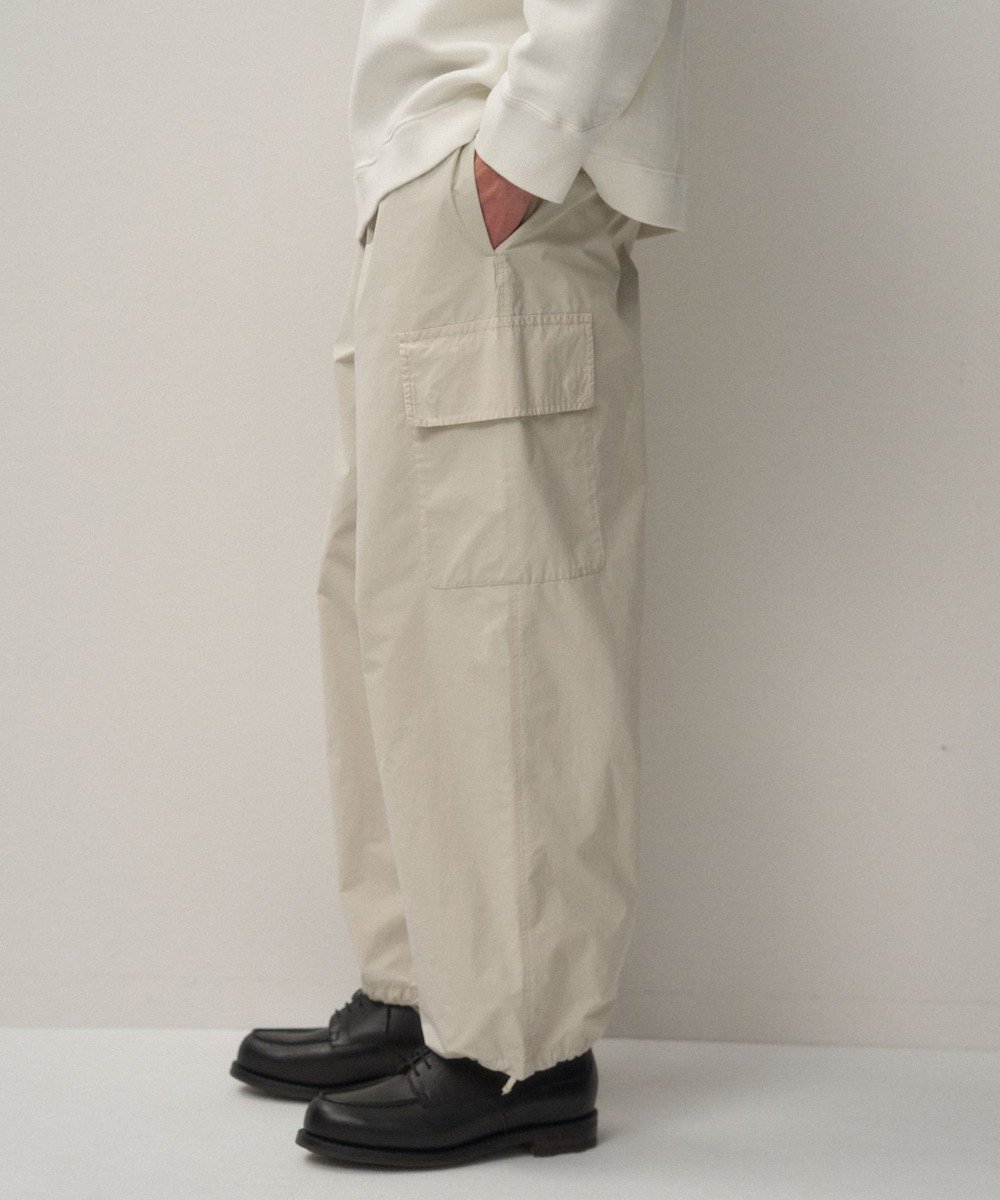 【エイトン/ATON】のAIR WEATHER ユーティリティーカーゴパンツ - UNISEX 人気、トレンドファッション・服の通販 founy(ファニー) 　ファッション　Fashion　レディースファッション　Fashion for Women　パンツ　Pants & Trousers　ユニセックス　Unisex, Genderless　カーゴパンツ　Cargo Pants, Utility Pants　スピンドル　Spindle, Drawcord　フレンチ　French, French Style　ミリタリー　Military, Army Style　ライナー　Liner, Inner Layer　A/W・秋冬　Autumn/Winter　 other-1|ID: prp329100004842732 ipo3291000000035766975