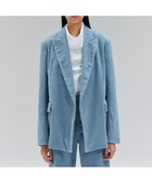 【ベイジ,/BEIGE,】の【FUDGE 10月号掲載】BANGS / コットンコーデュロイテーラードジャケット L.Indigo|ID: prp329100004842740 ipo3291000000035288813