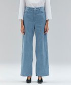 【ベイジ,/BEIGE,】の【洗える・Precious 11月号掲載】BANGS / コットンコーデュロイバギーパンツ L.Indigo|ID: prp329100004842742 ipo3291000000035288819