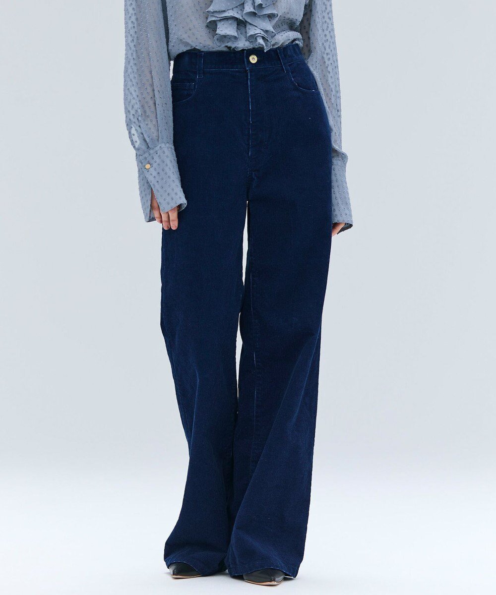 【ベイジ,/BEIGE,】の【洗える・Precious 11月号掲載】BANGS / コットンコーデュロイバギーパンツ インテリア・キッズ・メンズ・レディースファッション・服の通販 founy(ファニー) 　雑誌掲載アイテム　Magazine Picks & Fashion Features　ファッション雑誌　Fashion Magazines　プレシャス　Precious　ファッション　Fashion　レディースファッション　Fashion for Women　パンツ　Pants & Trousers　インディゴ　Indigo Denim　洗える　Machine Washable　コーデュロイ　Corduroy, Cord Fabric　11月号　November Issue　セットアップ　Set-Up, Coordinated Outfit　雑誌　Magazine, Fashion Magazine　バランス　Balance, Style Balance　マニッシュ　Mannish, Boyish　ロング　Long, Long-Length　ワイド　Wide, Wide Fit　A/W・秋冬　Autumn/Winter　ビジネス 仕事 通勤　Business / Work / Commuting　Indigo|ID: prp329100004842742 ipo3291000000035288820