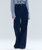 【ベイジ,/BEIGE,】の【洗える・Precious 11月号掲載】BANGS / コットンコーデュロイバギーパンツ Indigo|ID: prp329100004842742 ipo3291000000035839022