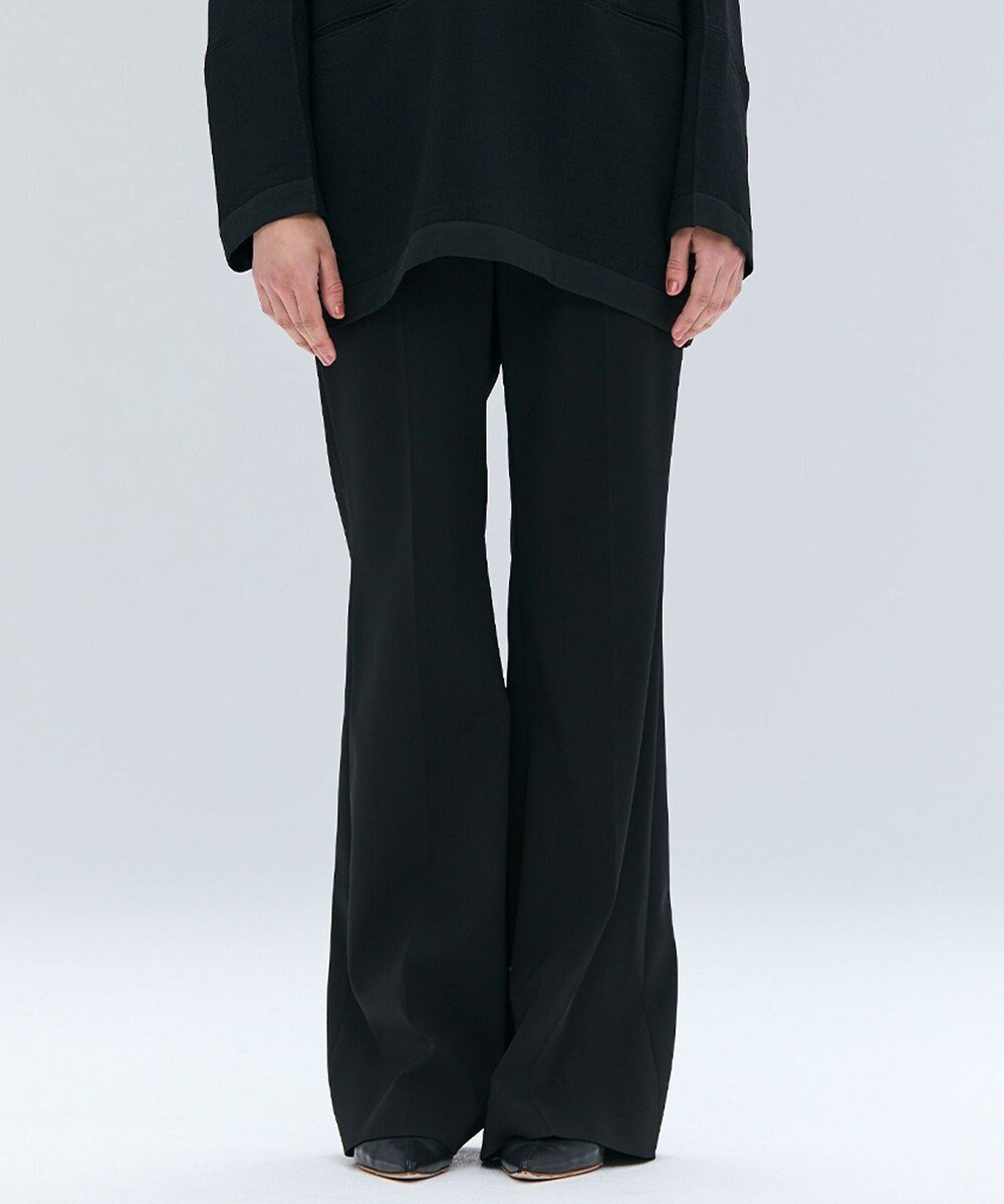 【ベイジ,/BEIGE,】の【洗える・Precious掲載】DELANO / ハイストレッチフレアパンツ インテリア・キッズ・メンズ・レディースファッション・服の通販 founy(ファニー) 　雑誌掲載アイテム　Magazine Picks & Fashion Features　ファッション雑誌　Fashion Magazines　プレシャス　Precious　ファッション　Fashion　レディースファッション　Fashion for Women　パンツ　Pants & Trousers　12月号　December Issue　キュプラ　Cupro, Eco Fabric　シンプル　Simple, Minimal　ストレッチ　Stretch, Stretchy Fabric　フレア　Flare, Flared　ポケット　Pocket, Pocket Detail　ロング　Long, Long-Length　洗える　Machine Washable　A/W・秋冬　Autumn/Winter　ビジネス 仕事 通勤　Business / Work / Commuting　雑誌　Magazine, Fashion Magazine　Black|ID: prp329100004842745 ipo3291000000035288829