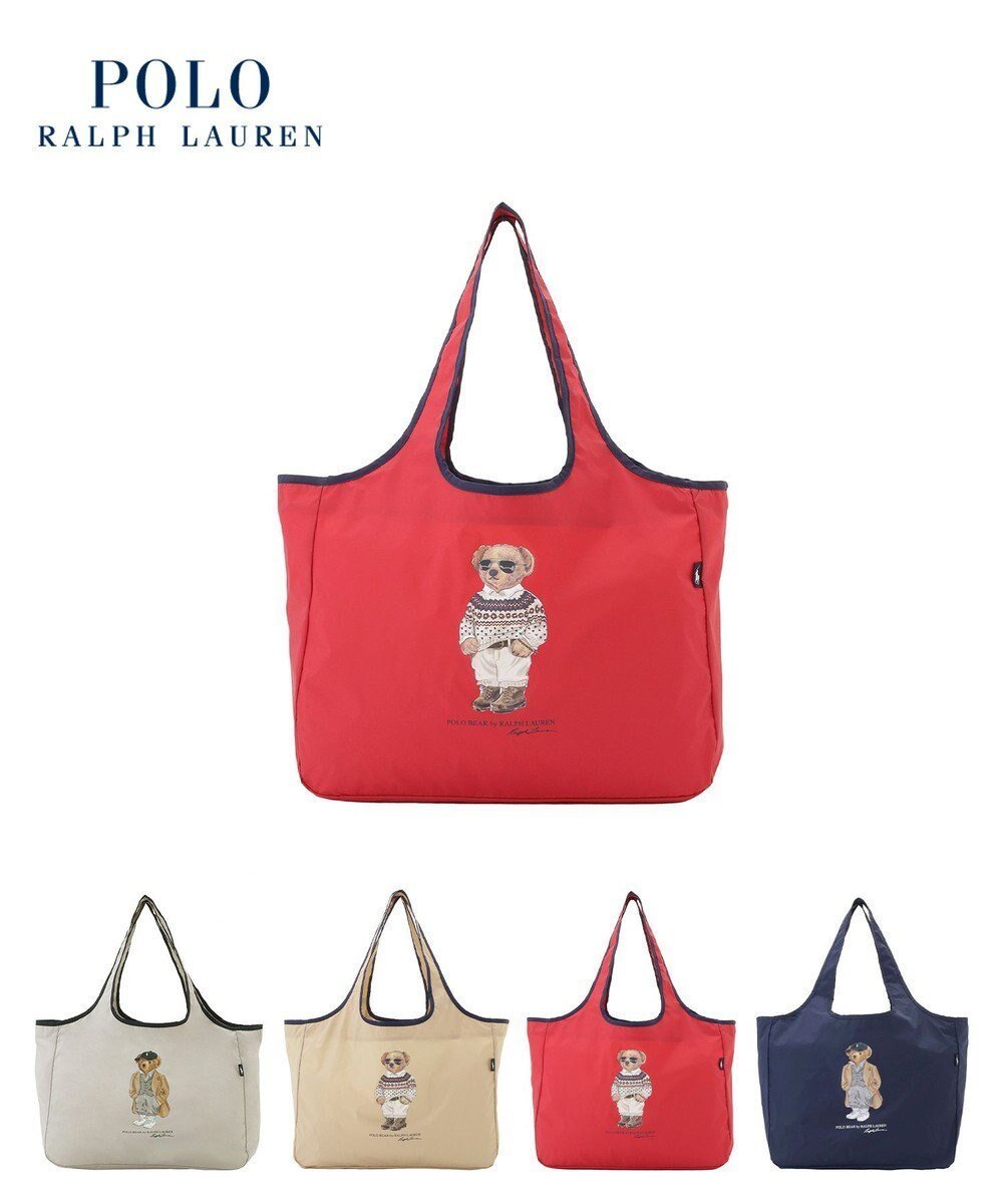 【ムーンバット/MOONBAT】のPOLO RALPH LAUREN(ポロ ラルフローレン) ポケッタブルレインバッグ SEASON BEAR ポロベア インテリア・キッズ・メンズ・レディースファッション・服の通販 founy(ファニー) 　ファッション　Fashion　レディースファッション　Fashion for Women　おすすめ　Recommended / Our Picks　アイビー　Ivy Pattern　ギフト プレゼント　Gift / Present　シンプル　Simple, Minimal　ニューヨーク　New York, NYC Style　ワンポイント　One Point, Statement Accent　レッド|ID: prp329100004842758 ipo3291000000035714095