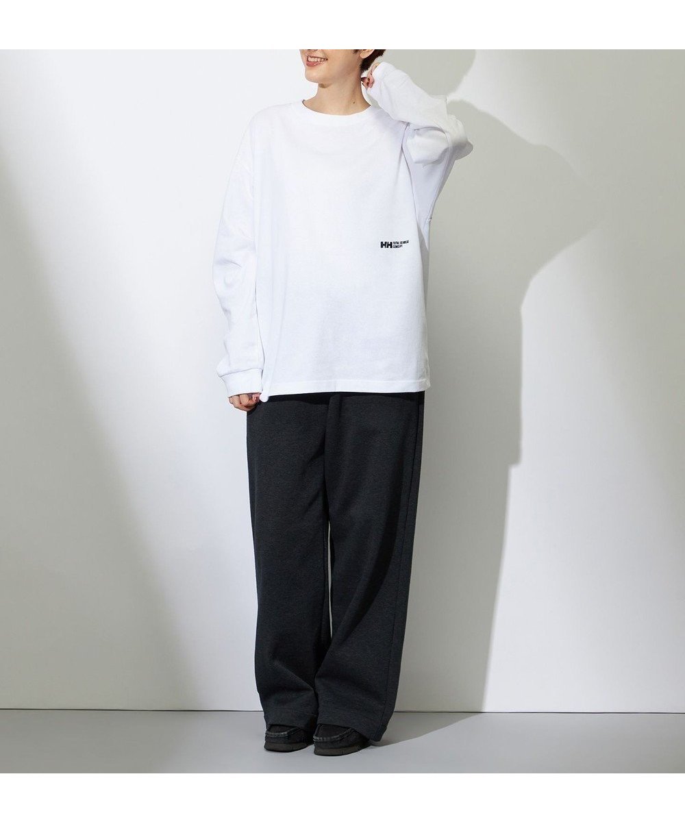 【ヘリーハンセン/HELLY HANSEN】の【速乾・UVカット】ロングスリーブ HHキーコンセプトティー インテリア・キッズ・メンズ・レディースファッション・服の通販 founy(ファニー) 　ファッション　Fashion　レディースファッション　Fashion for Women　トップス・カットソー　Cut & Sew Tops　シャツ・ブラウス・オフィスカジュアル　Elegant Blouses & Button-Ups　ロングTシャツ・Tシャツ　Longline T-Shirts & Tees　カットソー・ベーシックTシャツ　Cut-and-Sewn Tops / Stretch Tees & Basics　カットソー　Cut and Sewn Top　シンプル　Simple, Minimal　スタンダード　Standard, Basic　スリーブ　Sleeve, Long Sleeve / Short Sleeve　ロング　Long, Long-Length　夏　Summer　S/S・春夏　SS, Spring/Summer, Warm Season　A/W・秋冬　Autumn/Winter　クリアホワイト|ID: prp329100004842761 ipo3291000000035573009