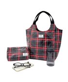 【ルートート/ROOTOTE】の3607【ラミネート加工 肩掛け】EU.ラウンド.ラミネート-T 02:チェック・レッド|ID: prp329100004842765 ipo3291000000035838026