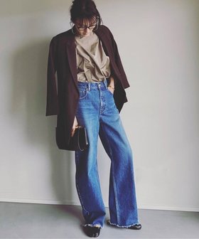 【ウォードブルー/WOADBLUE】の再入荷コットン100% ブレットデニムパンツ 人気、トレンドファッション・服の通販 founy(ファニー) ファッション Fashion レディースファッション Fashion for Women パンツ Pants & Trousers デニムパンツ・ジーンズ・美脚デニム Denim Jeans & Pants 今季 This Season, Current Season ジャケット Jacket, Outerwear ツイード Twill, Twill Weave デニム Denim, Jeans Material ファブリック Fabric, Textile フリル Frill, Ruffle ベーシック Basic, Essential A/W・秋冬 Autumn/Winter S/S・春夏 SS, Spring/Summer, Warm Season 再入荷 Restock / Back in Stock 夏 Summer |ID:prp329100004842771