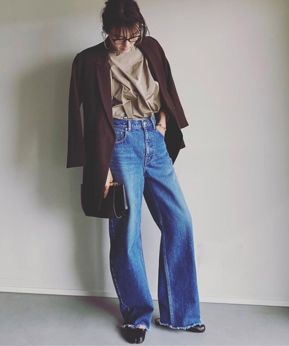 【ウォードブルー/WOADBLUE】の再入荷コットン100% ブレットデニムパンツ インテリア・キッズ・メンズ・レディースファッション・服の通販 founy(ファニー) ファッション Fashion レディースファッション Fashion for Women パンツ Pants & Trousers デニムパンツ・ジーンズ・美脚デニム Denim Jeans & Pants 今季 This Season, Current Season ジャケット Jacket, Outerwear ツイード Twill, Twill Weave デニム Denim, Jeans Material ファブリック Fabric, Textile フリル Frill, Ruffle ベーシック Basic, Essential A/W・秋冬 Autumn/Winter S/S・春夏 SS, Spring/Summer, Warm Season 再入荷 Restock / Back in Stock 夏 Summer BLUE|ID: prp329100004842771 ipo3291000000035815586