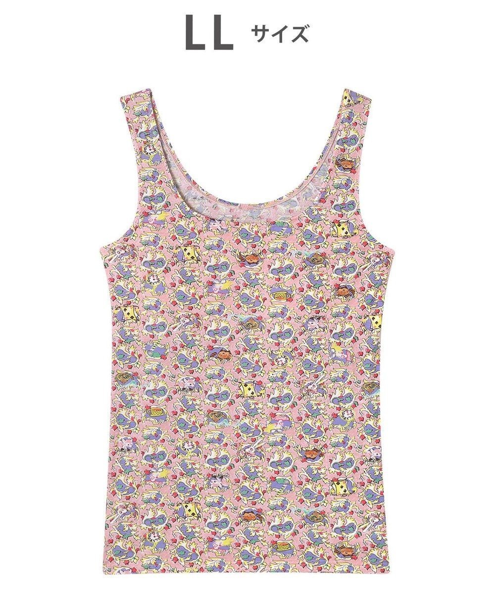 【ツモリチサト スリープ/tsumori chisato SLEEP】のツモリチサト インナー ベア天竺素材(身生地) パッド付き ノースリーブ タンクトップ レディース UCX563 /ワコール インテリア・キッズ・メンズ・レディースファッション・服の通販 founy(ファニー) ファッション Fashion レディースファッション Fashion for Women トップス・カットソー Cut & Sew Tops キャミソール&ノースリーブ Camisoles & Sleeveless Tops インナー Innerwear シンプル Simple, Minimal タンク Tank Top, Sleeveless Top ノースリーブ Sleeveless, No-Sleeve パジャマ Pajamas, Sleepwear ピンク|ID: prp329100004842776 ipo3291000000035838340