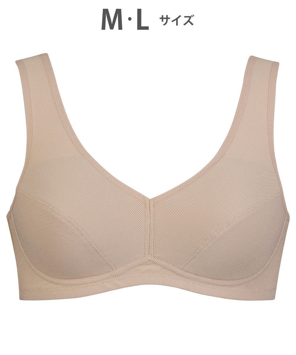 【ウィング/Wing】のWing Sports 【ウォーキングブラ】ノンワイヤーブラ 動きやすくてさらりと快適 身生地部は吸汗速乾 カップ肌側はムレにくい NB4033 ウイング/ワコール インテリア・キッズ・メンズ・レディースファッション・服の通販 founy(ファニー) 　ファッション　Fashion　レディースファッション　Fashion for Women　スポーツウェア　Functional & Stylish Sportswear　おすすめ　Recommended / Our Picks　アンダー　Underwear Essentials　シンプル　Simple, Minimal　ブラジャー　Bra, Lingerie　メッシュ　Mesh, Net Fabric　ラップ　Wrap, Wrap Design　ワイヤー　Wire, Wired Bra　シナモンブラウン|ID: prp329100004842778 ipo3291000000035288944