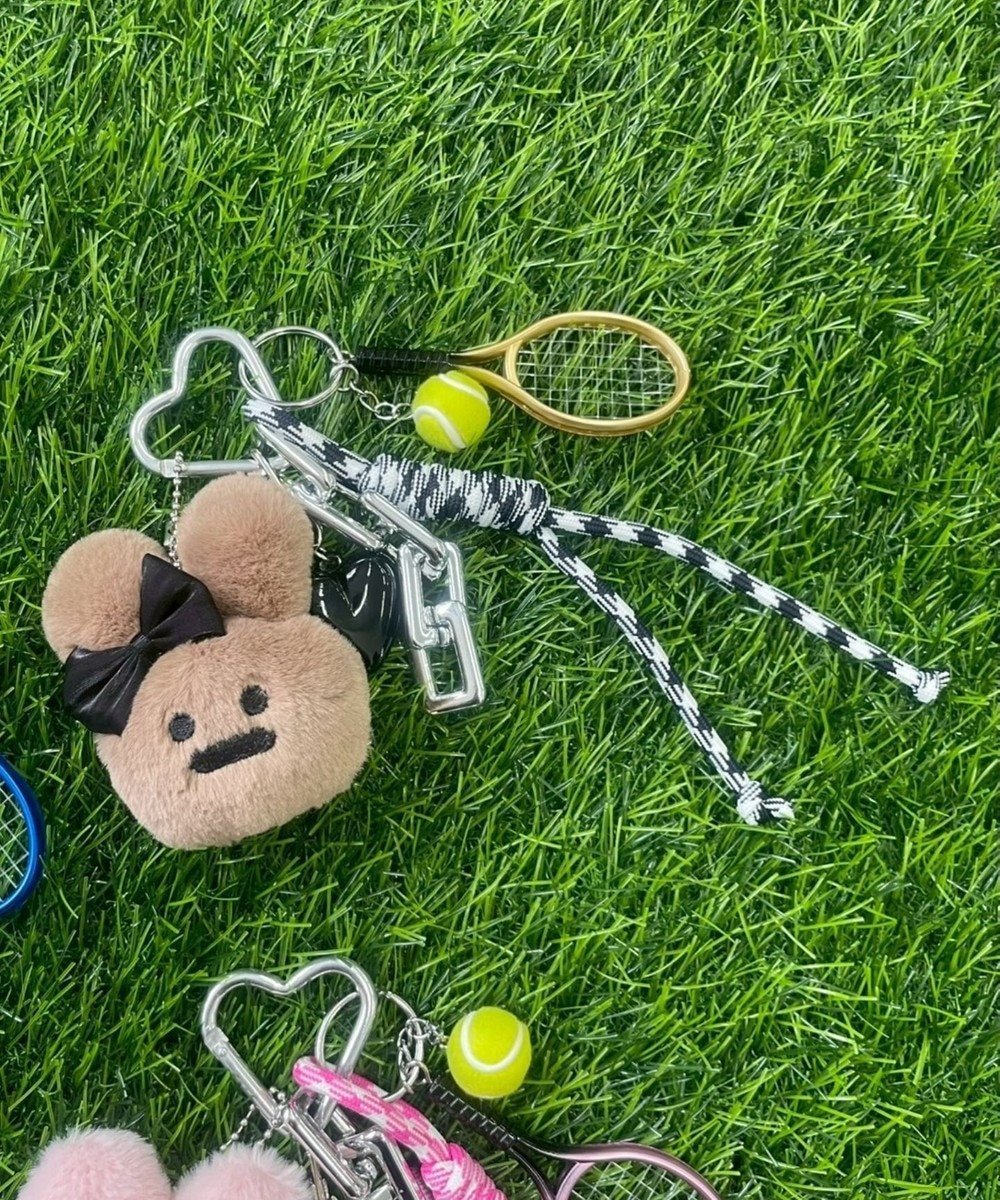 【ウィゴー/WEGO】のリボンウサギセットキーホルダー インテリア・キッズ・メンズ・レディースファッション・服の通販 founy(ファニー) 　ファッション　Fashion　レディースファッション　Fashion for Women　ミニ財布・二つ折り財布　Wallets & Card Cases　おすすめ　Recommended / Our Picks　キーホルダー　Keychain, Key Holder　スマホ　Smartphone, Mobile Device　チェーン　Chain, Chain Strap　チャーム　Charm, Pendant　財布　Wallet, Purse　ベージュ|ID: prp329100004842790 ipo3291000000035840039