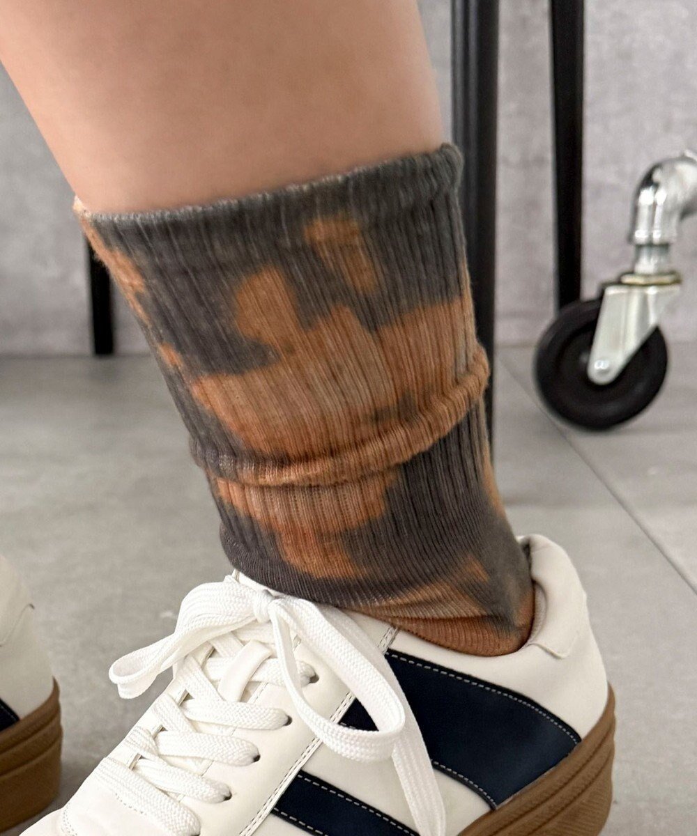 【ウィゴー/WEGO】のタイダイプリントソックス インテリア・キッズ・メンズ・レディースファッション・服の通販 founy(ファニー) 　ファッション　Fashion　レディースファッション　Fashion for Women　ソックス&靴下　Socks & Hosiery　レッグウェア・ストッキング　Legwear & Hosiery　サンダル　Sandals, Summer Shoes　ショート　Short, Short Length　スニーカー　Sneakers, Trainers　スマホ　Smartphone, Mobile Device　ソックス　Socks, Hosiery　夏　Summer　春　Spring　S/S・春夏　SS, Spring/Summer, Warm Season　柄3|ID: prp329100004842791 ipo3291000000035840082