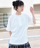 【ウィゴー/WEGO】の【ユニセックス着用ITEM/MLサイズ展開】リラックスフィットヘンリーネックT(SS) 人気、トレンドファッション・服の通販 founy(ファニー) ファッション Fashion レディースファッション Fashion for Women トップス・カットソー Cut & Sew Tops シャツ・ブラウス・オフィスカジュアル Elegant Blouses & Button-Ups ロングTシャツ・Tシャツ Longline T-Shirts & Tees カットソー・ベーシックTシャツ Cut-and-Sewn Tops / Stretch Tees & Basics インナー Innerwear 春 Spring 秋 Autumn カットソー Cut and Sewn Top カーゴパンツ Cargo Pants, Utility Pants シンプル Simple, Minimal スマホ Smartphone, Mobile Device スラックス Slacks, Dress Pants ベーシック Basic, Essential メンズ Men's, Menswear 無地 Plain, Solid Color リラックス Relax, Relaxed Fit ワイド Wide, Wide Fit A/W・秋冬 Autumn/Winter 夏 Summer thumbnail ホワイト|ID: prp329100004842793 ipo3291000000035817728