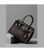 【アクセソワドゥマドモワゼルジャップ/A.D.M.J】の【牛革】メタリックレザー/ヘリ巻きベルトトートM(Dカン+) グラファイト|ID: prp329100004842798 ipo3291000000035817329