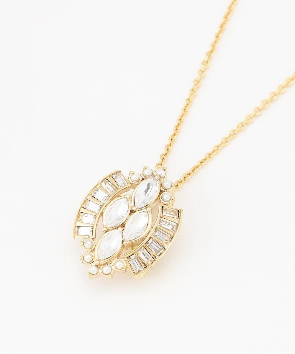 【自由区/JIYU-KU】のビジューブローチ ネックレス 人気、トレンドファッション・服の通販 founy(ファニー) 　ファッション　Fashion　レディースファッション　Fashion for Women　ジュエリー　Jewelry　ネックレス　Necklaces & Pendants　アクセサリー　Fashion Accessories　オケージョン　Occasion Wear　カットソー　Cut and Sewn Top　ネックレス　Necklace, Pendant Necklace　ブローチ　Brooch, Pin Brooch　 other-1|ID: prp329100004842818 ipo3291000000035840220