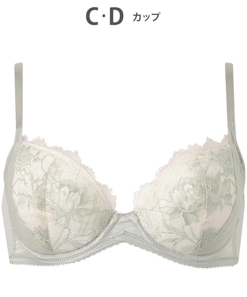 【ウィング/Wing】のブラジャー 軽いつけごこち バストシルエットがきれい 脇から背中すっきり KB7002 ウイング/ワコール インテリア・キッズ・メンズ・レディースファッション・服の通販 founy(ファニー) 　ファッション　Fashion　レディースファッション　Fashion for Women　アンダー　Underwear Essentials　エアリー　Airy Texture　フィット　Fit, Slim Fit　フロント　Front, Front Design　ブラジャー　Bra, Lingerie　メッシュ　Mesh, Net Fabric　ワイヤー　Wire, Wired Bra　メロン|ID: prp329100004842837 ipo3291000000035839236