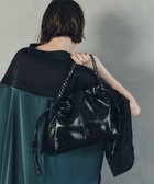 【イェッカ ヴェッカ/YECCA VECCA】の2wayチェーンギャザーバッグ Black|ID: prp329100004842842 ipo3291000000035839263