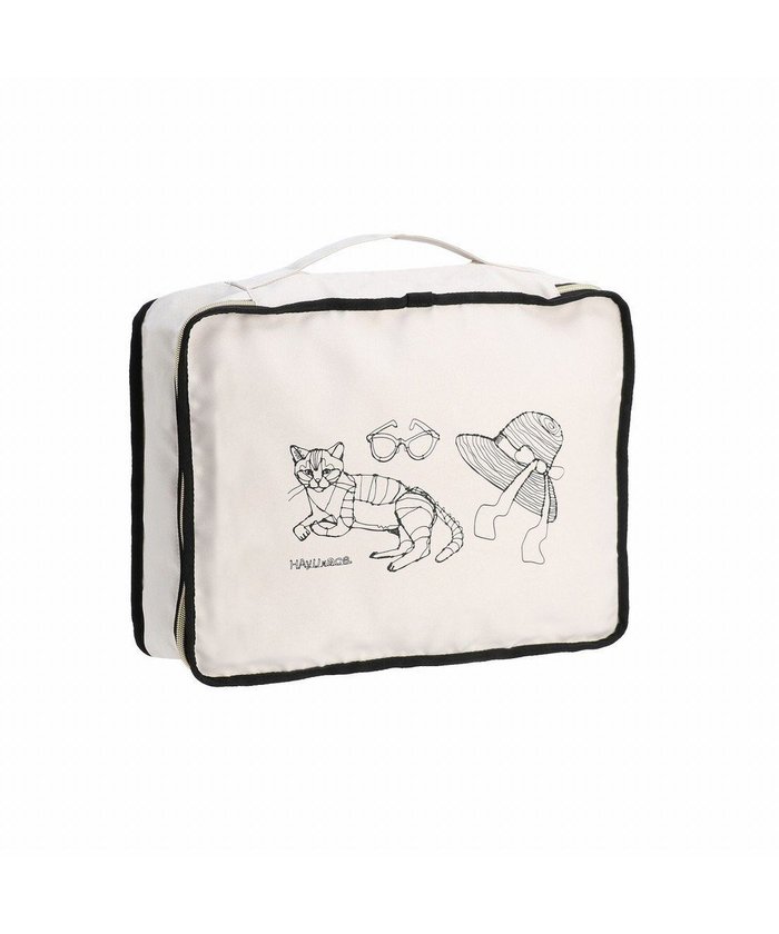 【エースバッグズアンドラゲッジ/ACE BAGS & LUGGAGE】のHAyU × ace. トラベルポーチ Lサイズ 猫柄 17823 インテリア・キッズ・メンズ・レディースファッション・服の通販 founy(ファニー) https://founy.com/ ファッション Fashion レディースファッション Fashion for Women ポーチ&ミニバッグ Pouches & Mini Bags スポーツウェア Functional & Stylish Sportswear スポーツバッグ・ジム用ポーチ・バックパック Gym Bag / Sports Backpack / Pouch for Training フィットネス用品・トレーニングアクセサリー Fitness Accessories / Sports Gear / Exercise Equipment アクセサリー Fashion Accessories コラボ Collaboration, Collab シンプル Simple, Minimal スポーツ Sports, Activewear トラベル Travel, Travel Gear ネコ Cat, Feline Motif 猫 Cat, Kitty プリント Print, Printed Pattern ポケット Pocket, Pocket Detail ポーチ Pouch, Small Case モチーフ Motif, Design Theme リュック Backpack, Rucksack リラックス Relax, Relaxed Fit ワイヤー Wire, Wired Bra 再入荷 Restock / Back in Stock 旅行 Travel スーツケース キャリーケース Suitcase / Carry Case ギフト プレゼント Gift / Present |ID: prp329100004842849 ipo3291000000035289186