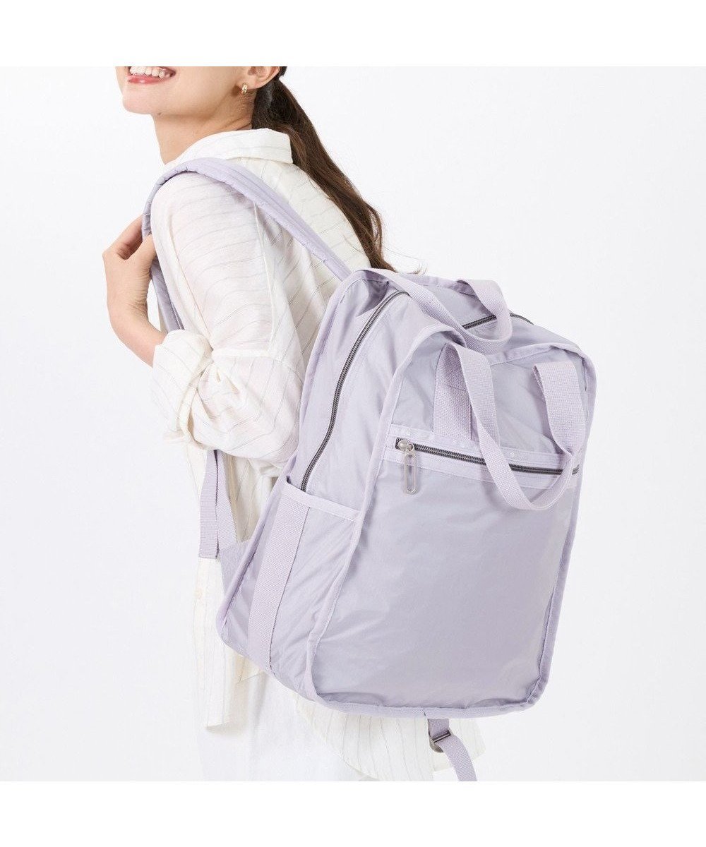 【レスポートサック/LeSportsac】のCR URBAN BACKPACK/ソフトライラックC インテリア・キッズ・メンズ・レディースファッション・服の通販 founy(ファニー) 　ファッション　Fashion　レディースファッション　Fashion for Women　バッグ　Bags　クッション　Cushion, Throw Pillow　軽量　Lightweight, Ultra Light　シンプル　Simple, Minimal　人気　Popular, Best Seller　パープル　Purple, Violet　プリント　Print, Printed Pattern　ポケット　Pocket, Pocket Detail　リュック　Backpack, Rucksack　おすすめ　Recommended / Our Picks　エレガント 上品　Elegant　ビジネス 仕事 通勤　Business / Work / Commuting　ソフトライラックC|ID: prp329100004842882 ipo3291000000035817038