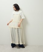 【グリーンパークス/Green Parks】の・Petit Fleur シアーティアードキャミワンピ 人気、トレンドファッション・服の通販 founy(ファニー) ファッション Fashion レディースファッション Fashion for Women ワンピース Dresses キャミソールワンピース Camisole Dresses アンダー Underwear Essentials エアリー Airy Texture キャミソール Camisole, Spaghetti Strap Top シアー Sheer, See-Through シンプル Simple, Minimal ポケット Pocket, Pocket Detail リゾート Resort, Vacation Style リボン Ribbon, Bow A/W・秋冬 Autumn/Winter thumbnail Ivory|ID: prp329100004842888 ipo3291000000035817123