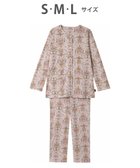 【ワコール/WACOAL】のパジャマ 長袖 長ズボン 綿100%(本体) ミントン レディース NDX541 /ワコール ピンク|ID: prp329100004842891 ipo3291000000035642311