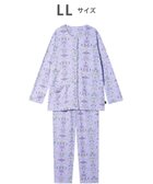 【ワコール/WACOAL】のパジャマ 長袖 長ズボン 綿100%(本体) ミントン レディース NDX541 /ワコール パープル|ID: prp329100004842892 ipo3291000000035839715