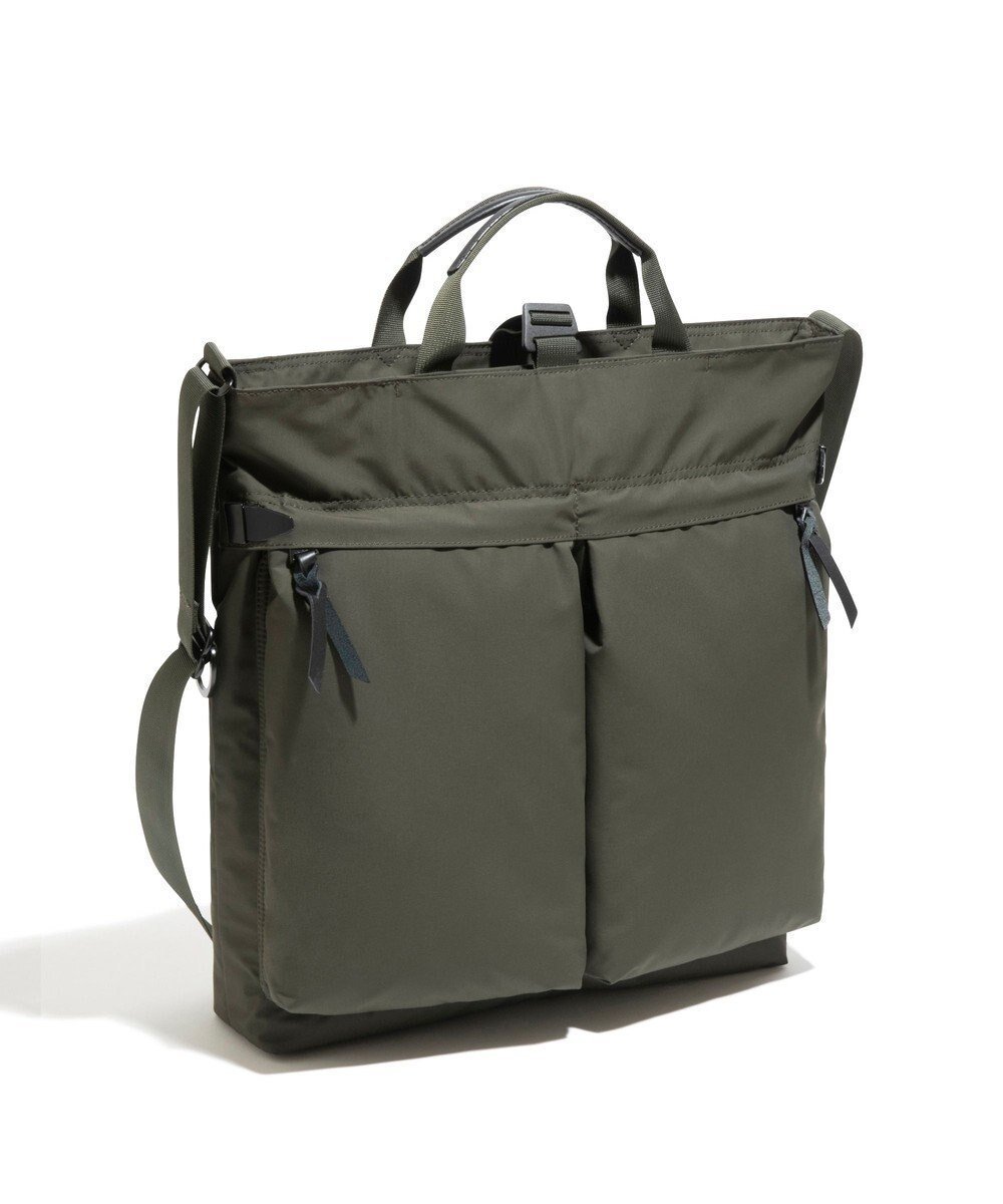 【エースバッグズアンドラゲッジ/ACE BAGS & LUGGAGE】のUNTRACK CITY/3LS ヘルメット トートバッグ 60374 アントラック インテリア・キッズ・メンズ・レディースファッション・服の通販 founy(ファニー) 　ファッション　Fashion　レディースファッション　Fashion for Women　バッグ　Bags　アウトドア　Outdoor Clothing　軽量　Lightweight, Ultra Light　ショルダー　Shoulder, Shoulder Strap　シンプル　Simple, Minimal　スマート　Smart, Elegant　パーカー　Hoodie, Parka　ポケット　Pocket, Pocket Detail　リュック　Backpack, Rucksack　再入荷　Restock / Back in Stock　スーツケース キャリーケース　Suitcase / Carry Case　エレガント 上品　Elegant　スマホショルダーバッグ　Smartphone Shoulder Bag　ビジネス 仕事 通勤　Business / Work / Commuting　カーキ|ID: prp329100004842894 ipo3291000000035466703