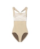 【チャコット/Chacott】のレオタード 人気、トレンドファッション・服の通販 founy(ファニー) ファッション Fashion レディースファッション Fashion for Women ギャザー Gathered, Ruffled チュール Tulip, Tulip Motif ノースリーブ Sleeveless, No-Sleeve thumbnail サンド|ID: prp329100004842898 ipo3291000000035817140