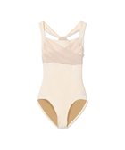 【チャコット/Chacott】のレオタード 人気、トレンドファッション・服の通販 founy(ファニー) ファッション Fashion レディースファッション Fashion for Women ギャザー Gathered, Ruffled チュール Tulip, Tulip Motif ノースリーブ Sleeveless, No-Sleeve thumbnail オフホワイト|ID: prp329100004842898 ipo3291000000035817143