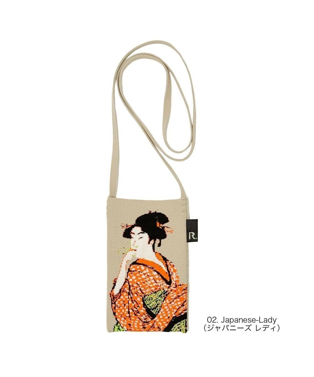 【ルートート/ROOTOTE】の8555【持ち歩くアート】RO.サコッシュ.アミ.アート-B インテリア・キッズ・メンズ・レディースファッション・服の通販 founy(ファニー) 　ファッション　Fashion　レディースファッション　Fashion for Women　アクセサリー　Fashion Accessories　洗える　Machine Washable　カメラ　Camera Accessories　軽量　Lightweight, Ultra Light　ショルダー　Shoulder, Shoulder Strap　プリント　Print, Printed Pattern　ポケット　Pocket, Pocket Detail　モチーフ　Motif, Design Theme　ランダム　Random, Irregular　リップ　Lip, Lip Motif　スマホショルダーバッグ　Smartphone Shoulder Bag　新作・新入荷　New Arrivals / New In　02:ジャパニーズ レディ|ID: prp329100004842904 ipo3291000000035817212