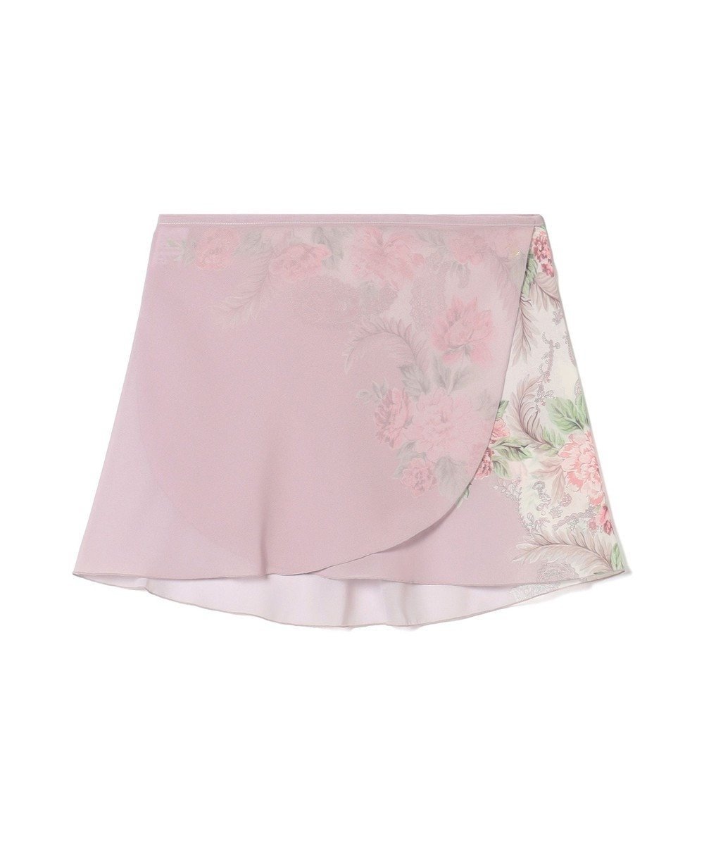 【チャコット/Chacott】の【MAY NAGAHISA】巻きスカート インテリア・キッズ・メンズ・レディースファッション・服の通販 founy(ファニー) 　ファッション　Fashion　レディースファッション　Fashion for Women　スカート　Skirts　おすすめ　Recommended / Our Picks　コンパクト　Compact, Small Size　バランス　Balance, Style Balance　プリント　Print, Printed Pattern　ロング　Long, Long-Length　グレイッシュローズプリント|ID: prp329100004842908 ipo3291000000035817254