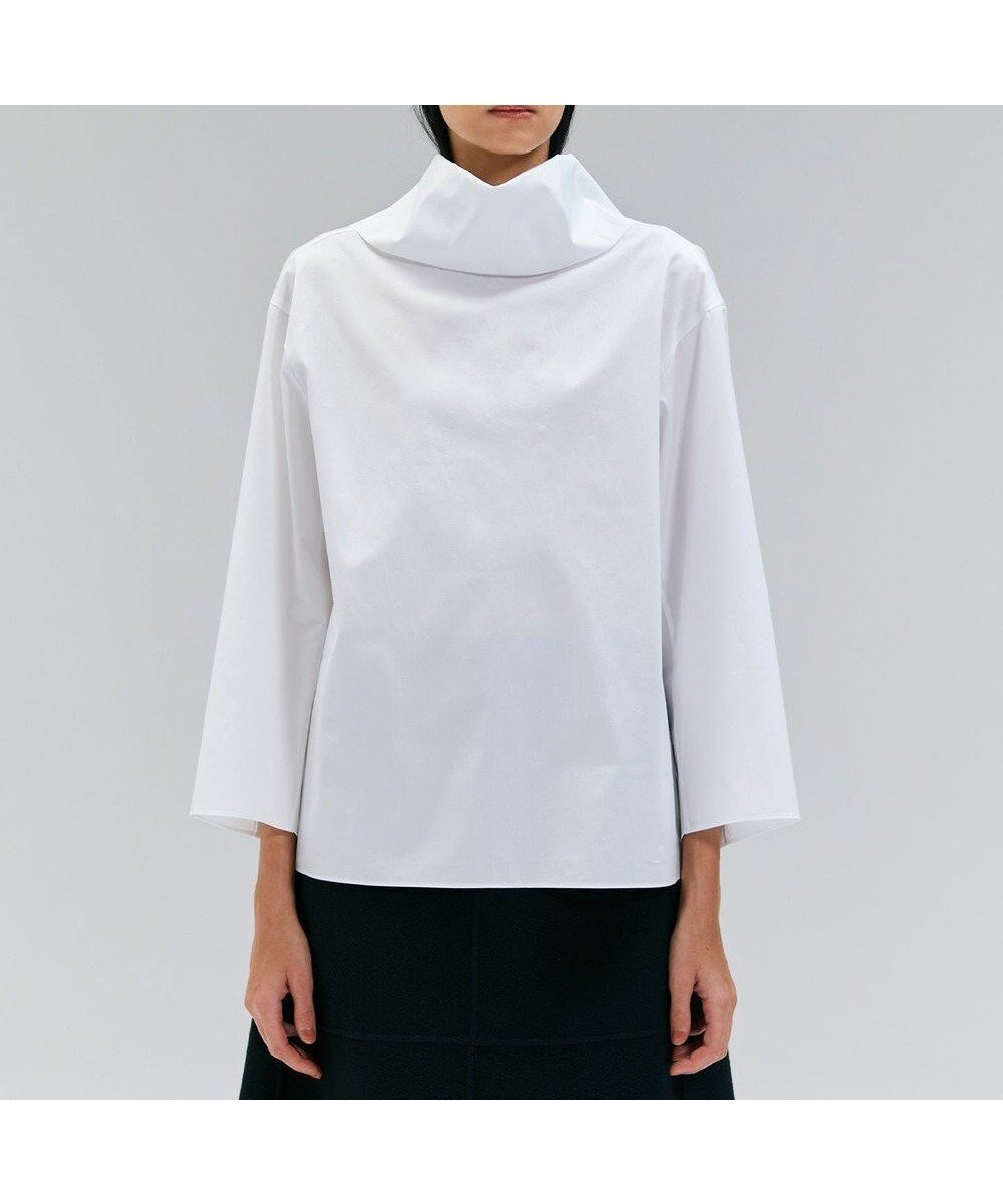 【ベイジ,/BEIGE,】の【洗える】PERRY / コットンロールカラープルオーバーブラウス 人気、トレンドファッション・服の通販 founy(ファニー) 　ファッション　Fashion　レディースファッション　Fashion for Women　トップス・カットソー　Cut & Sew Tops　シャツ・ブラウス・オフィスカジュアル　Elegant Blouses & Button-Ups　カジュアルプルオーバー・ニットトップス　Pullovers & Knit Tops / Casual Pullovers　洗える　Machine Washable　デニム　Denim, Jeans Material　フォルム　Silhouette, Form　ワイド　Wide, Wide Fit　A/W・秋冬　Autumn/Winter　S/S・春夏　SS, Spring/Summer, Warm Season　夏　Summer　 other-1|ID: prp329100004842921 ipo3291000000035289438