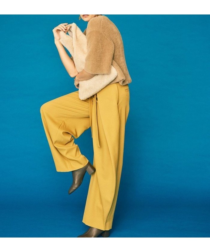 【自由区/JIYU-KU】の【カタログ掲載】Peソフトツイルラップワイド パンツ インテリア・キッズ・メンズ・レディースファッション・服の通販 founy(ファニー) https://founy.com/ ファッション Fashion レディースファッション Fashion for Women パンツ Pants & Trousers ストレート Straight, Straight Cut ツイル Twist, Twisted Detail ボトム Bottoms, Lower Wear ワイド Wide, Wide Fit エレガント 上品 Elegant A/W・秋冬 Autumn/Winter |ID: prp329100004842943 ipo3291000000035711277