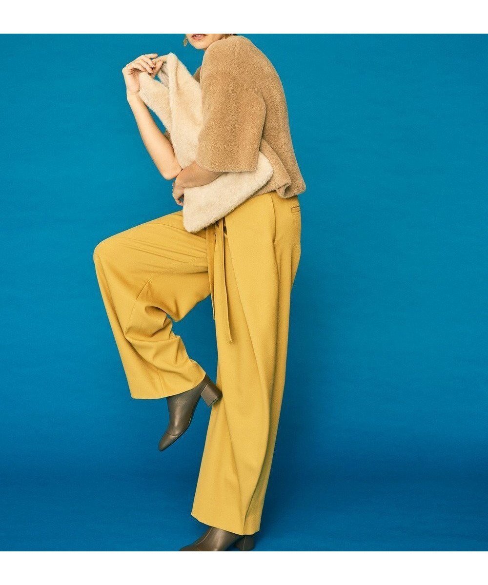【自由区/JIYU-KU】の【カタログ掲載】Peソフトツイルラップワイド パンツ 人気、トレンドファッション・服の通販 founy(ファニー) 　ファッション　Fashion　レディースファッション　Fashion for Women　パンツ　Pants & Trousers　ストレート　Straight, Straight Cut　ツイル　Twist, Twisted Detail　ボトム　Bottoms, Lower Wear　ワイド　Wide, Wide Fit　エレガント 上品　Elegant　A/W・秋冬　Autumn/Winter　 other-1|ID: prp329100004842943 ipo3291000000035711277