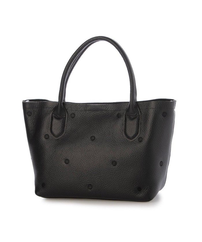 【アンビリオン/UNBILLION】のペルケ perche / 牛革ドット刺繍2wayトートS インテリア・キッズ・メンズ・レディースファッション・服の通販 founy(ファニー) https://founy.com/ ファッション Fashion レディースファッション Fashion for Women バッグ Bags ショルダー Shoulder, Shoulder Strap ドット Polka Dot, Dot Pattern ポケット Pocket, Pocket Detail マグネット Magnet, Magnetic Closure 財布 Wallet, Purse |ID: prp329100004842946 ipo3291000000035857511