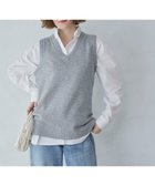 【ウィゴー/WEGO】の【2026春夏】ベーシックニットベスト 杢グレー|ID: prp329100004842953 ipo3291000000035650477