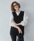 【ウィゴー/WEGO】の【2026春夏】ベーシックニットベスト ブラック|ID: prp329100004842953 ipo3291000000035650479