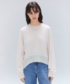 【ベイジ,/BEIGE,】の【洗える】LA MONNAIE / モヘアMIXクルーネックニット Bone|ID: prp329100004842964 ipo3291000000035840392