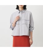 【ジェイ プレス/J.PRESS】のCOTTON TEX ブラウス モカグレー系|ID: prp329100004842972 ipo3291000000035818026