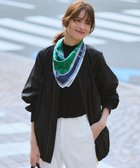 【23区/NIJYUSANKU】の【撥水加工】ソフトメモリータフタ ミドル丈 ブルゾン ブラック系|ID: prp329100004842980 ipo3291000000035596078