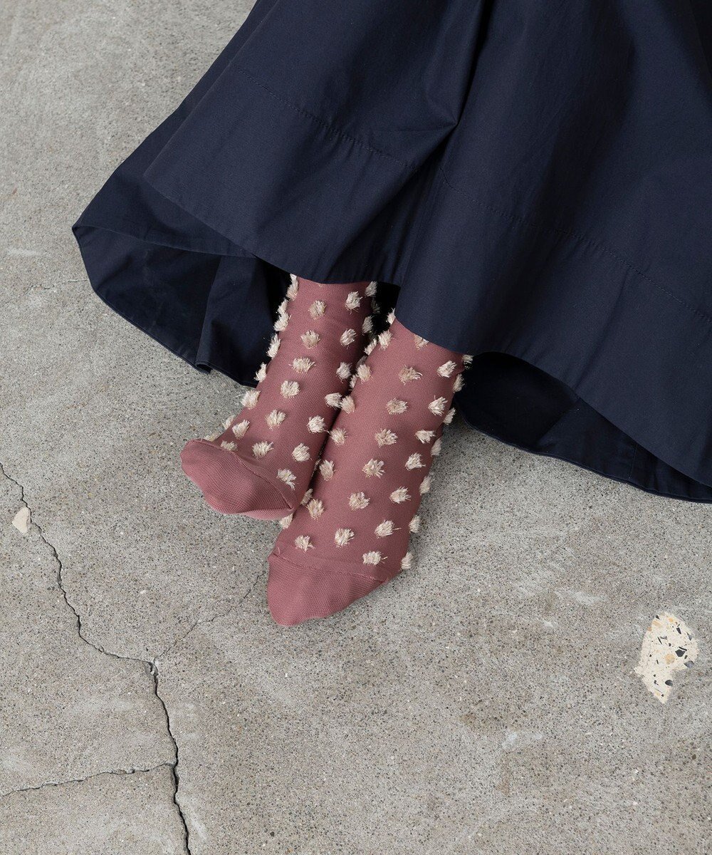 【トリコテ/Tricote】のドットファーソックス インテリア・キッズ・メンズ・レディースファッション・服の通販 founy(ファニー) 　ファッション　Fashion　レディースファッション　Fashion for Women　ソックス&靴下　Socks & Hosiery　レッグウェア・ストッキング　Legwear & Hosiery　ソックス　Socks, Hosiery　タンブラー　Tumbler, Travel Mug　ドット　Polka Dot, Dot Pattern　72PINK|ID: prp329100004843027 ipo3291000000035289800