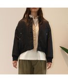 【ジェイプレスヨークストリート/J.PRESS YORK STREET】の【WOMEN】ショート MA-1 ブラック系|ID: prp329100004843050 ipo3291000000035857754