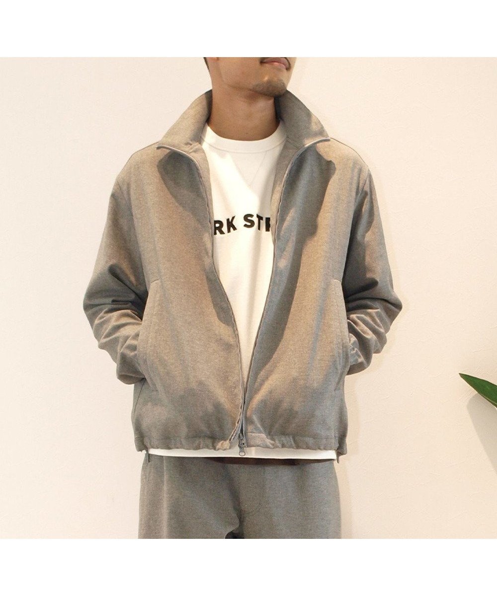 【ジェイプレスヨークストリート/J.PRESS YORK STREET】の【UNISEX】ウールライク トラックジャケット 人気、トレンドファッション・服の通販 founy(ファニー) 　ファッション　Fashion　レディースファッション　Fashion for Women　アウター　Coat / Outerwear Collection　レディースジャケット・軽アウター　Jackets　ブルゾンジャケット・スポーティアウター　Blouson Jackets　ユニセックス　Unisex, Genderless　ジャケット　Jacket, Outerwear　ストレッチ　Stretch, Stretchy Fabric　スピンドル　Spindle, Drawcord　ブルゾン　Blouson, Bomber Jacket　エレガント 上品　Elegant　A/W・秋冬　Autumn/Winter　 other-1|ID: prp329100004843052 ipo3291000000035524642