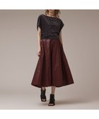 【グレース コンチネンタル/GRACE CONTINENTAL】のコーティングタックスカート 人気、トレンドファッション・服の通販 founy(ファニー) ファッション Fashion レディースファッション Fashion for Women スカート Skirts コーティング Coating, Coated Finish シンプル Simple, Minimal フレア Flare, Flared ロング Long, Long-Length 秋 Autumn A/W・秋冬 Autumn/Winter thumbnail ブラウン|ID: prp329100004843059 ipo3291000000035467219