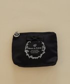【メゾンドフルール/Maison de FLEUR】のサテンリボンティッシュケース Black|ID: prp329100004843067 ipo3291000000035289952