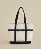 【メゾンドフルール/Maison de FLEUR】のマルチポケット帆布トートMバッグ 人気、トレンドファッション・服の通販 founy(ファニー) ファッション Fashion レディースファッション Fashion for Women バッグ Bags キャンバス Canvas, Canvas Fabric 傘 Umbrella, Parasol スマホ Smartphone, Mobile Device フロント Front, Front Design ポケット Pocket, Pocket Detail リボン Ribbon, Bow エレガント 上品 Elegant ビジネス 仕事 通勤 Business / Work / Commuting thumbnail Ivory|ID: prp329100004843073 ipo3291000000035289974